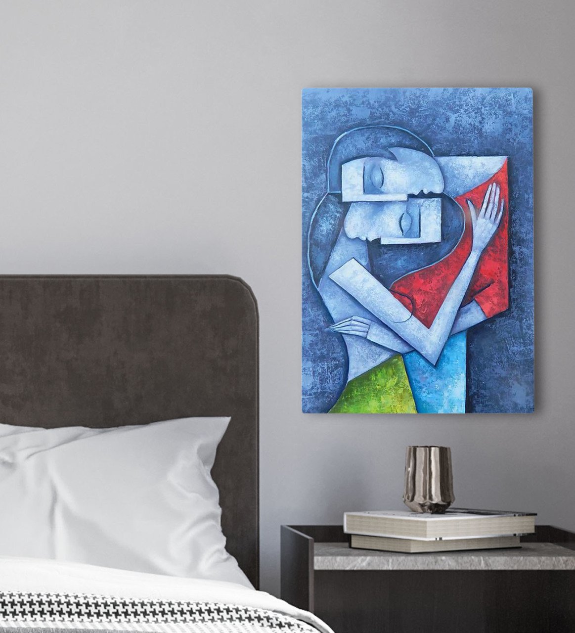 BK Gift Yatak Odası Konseptli Kanvas Tablo 30x50cm-74
