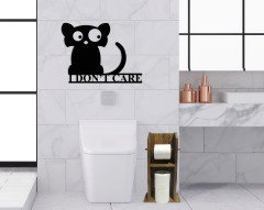 BK Home Doğal Masif Ahşap Tuvalet Kağıtlığı ve Konsept Banyo Duvar Dekoru-4