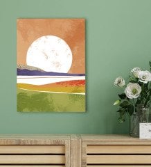 BK Gift Otel Odası Konseptli Kanvas Tablo 30x50cm-72
