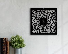 BK Home Dekoratif 45cm Ahşap Duvar Saati-20