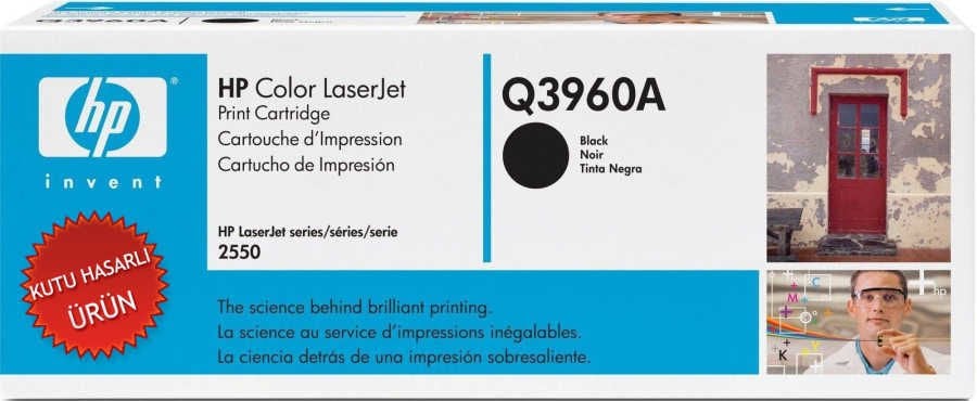 HP Q3960A (122A) Orjinal Toner - LaserJet 2550 (C) (T8171)