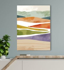 BK Gift Otel Odası Konseptli Kanvas Tablo 70x100cm-73
