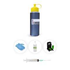 Canon MX395 için  500ML Photoink PLUS Siyah Kartuş Dolum Set