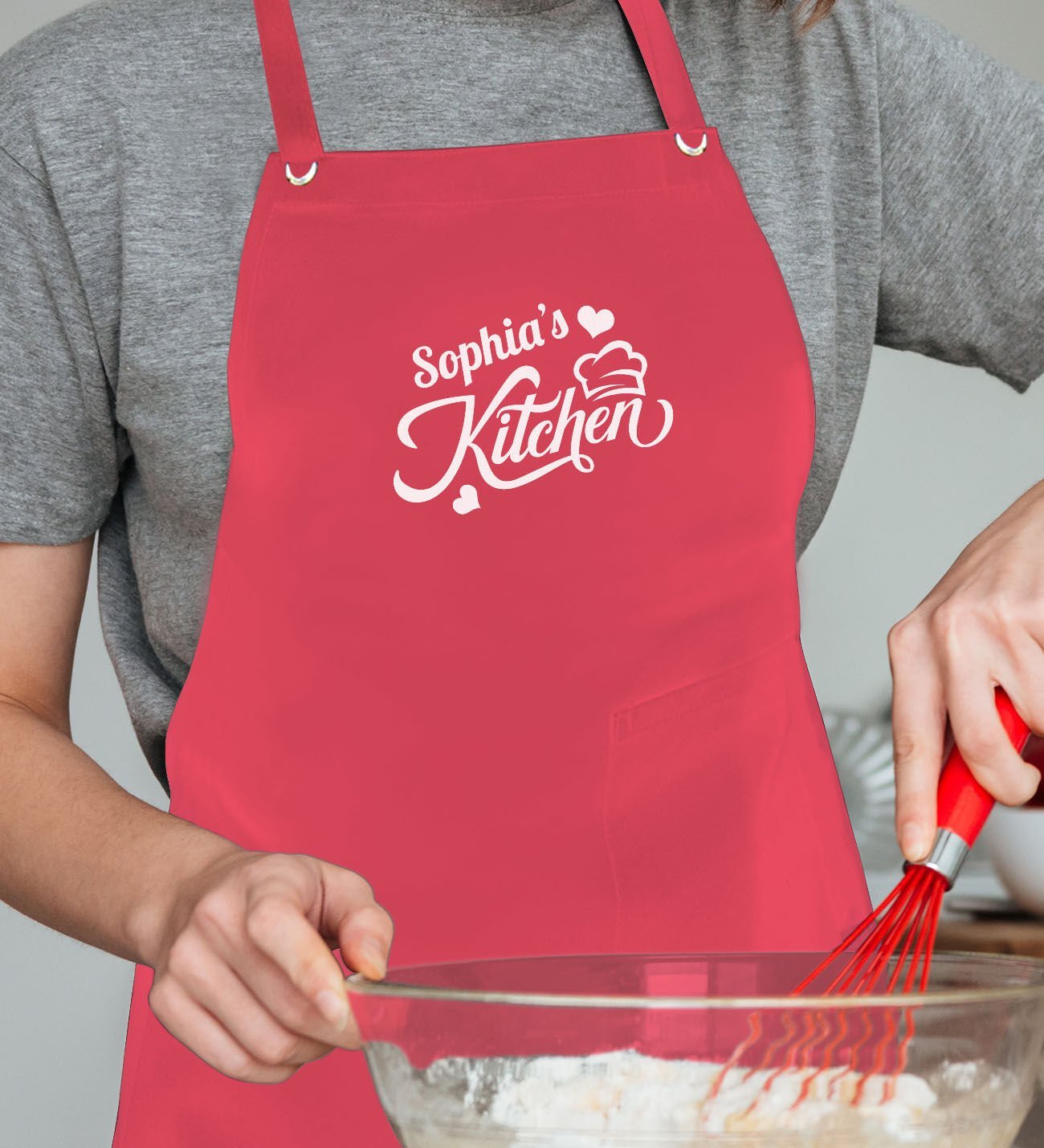BK Gift Kişiye Özel İsimli Chef Tasarımlı Profesyonel Kırmızı Mutfak Önlüğü, Aşçı Önlüğü, Şef Önlüğü, Arkadaşa Hediye-12