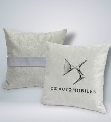 BK Gift Ds Tasarımlı Kare Araç Koltuk Yastığı-1