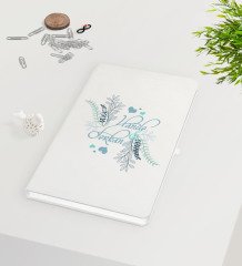 Kişiye Özel Sevgililer Günü Beyaz Defter-122