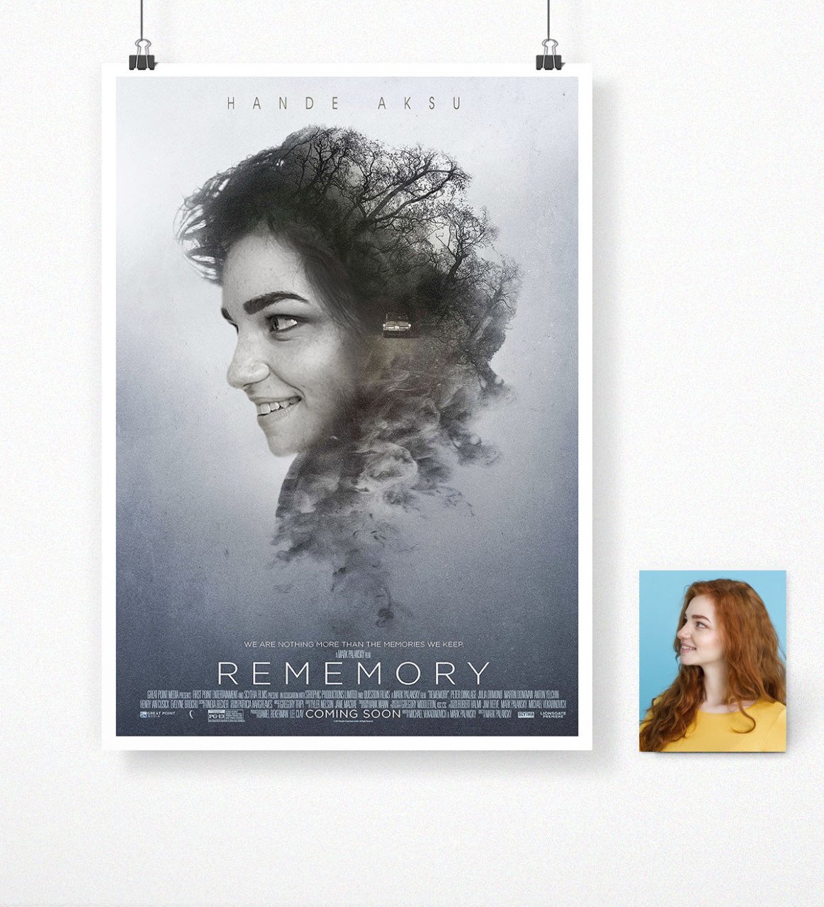 Kişiye Özel Rememory Film Afişi Poster (50 x 70 cm.) 2