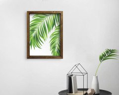 BK Home Doğal Masif Ahşap Çerçeveli Tablo 45x65cm-13