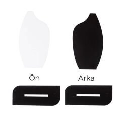 Sublimasyon HDF Ahşap Ödül Plaketi 10 x 18 Cm