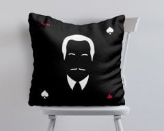 Kişiye Özel Godfather Baba Tasarımlı Beyaz Yastık-14