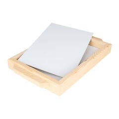 Sublimasyon Ahşap Tepsi - Doğal Çam