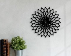 BK Home Dekoratif 45cm Ahşap Duvar Saati-28