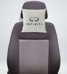 BK Gift Infiniti Tasarımlı Kare Araç Koltuk Yastığı-1