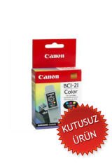 Canon BCI-21C Renkli Orjinal Mürekkep Kartuş - BJC-2000 / BJC-2100 (U) (T13361)