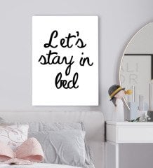 BK Gift Yatak Odası Konseptli Kanvas Tablo 50x70cm-78