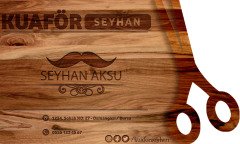 Kişiye Özel Kuaför Tasarımlı Bitmeyen Kartvizit - Model 2