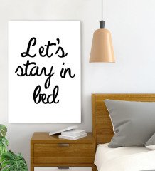 BK Gift Yatak Odası Konseptli Kanvas Tablo 70x100cm-78