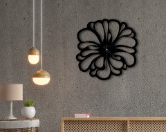 BK Home Dekoratif 45cm Ahşap Duvar Saati-34