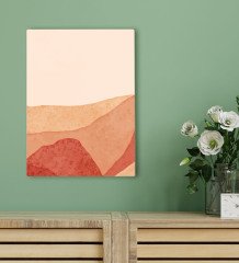 BK Gift Otel Odası Konseptli Kanvas Tablo 30x50cm-77