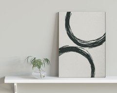 BK Home Minimalist Art Tasarımlı Kanvas Tablo 30x50cm-2