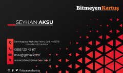 Kişiye Özel Bitmeyen Kartvizit - Model 2