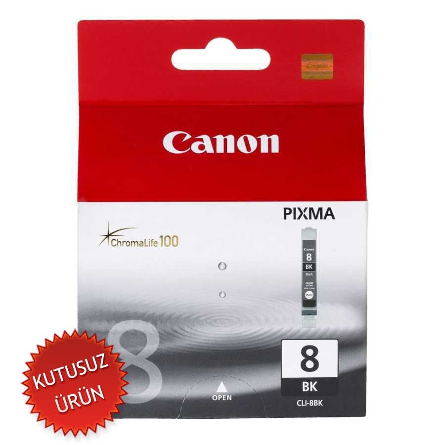 Canon CLI-8BK Siyah Orjinal Kartuş - IP3300 / IP4200 (U) (T13369)