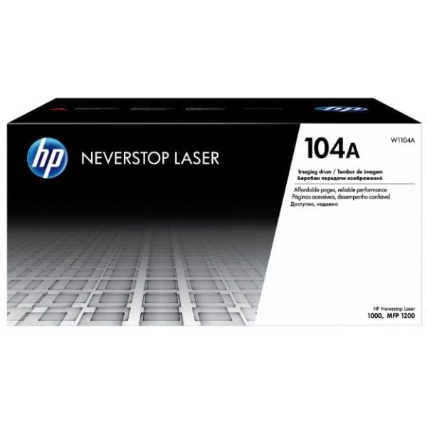 HP 104A Siyah Orijinal Lazer Görüntüleme Tamburu 20.000 Syf. (W1104A)
