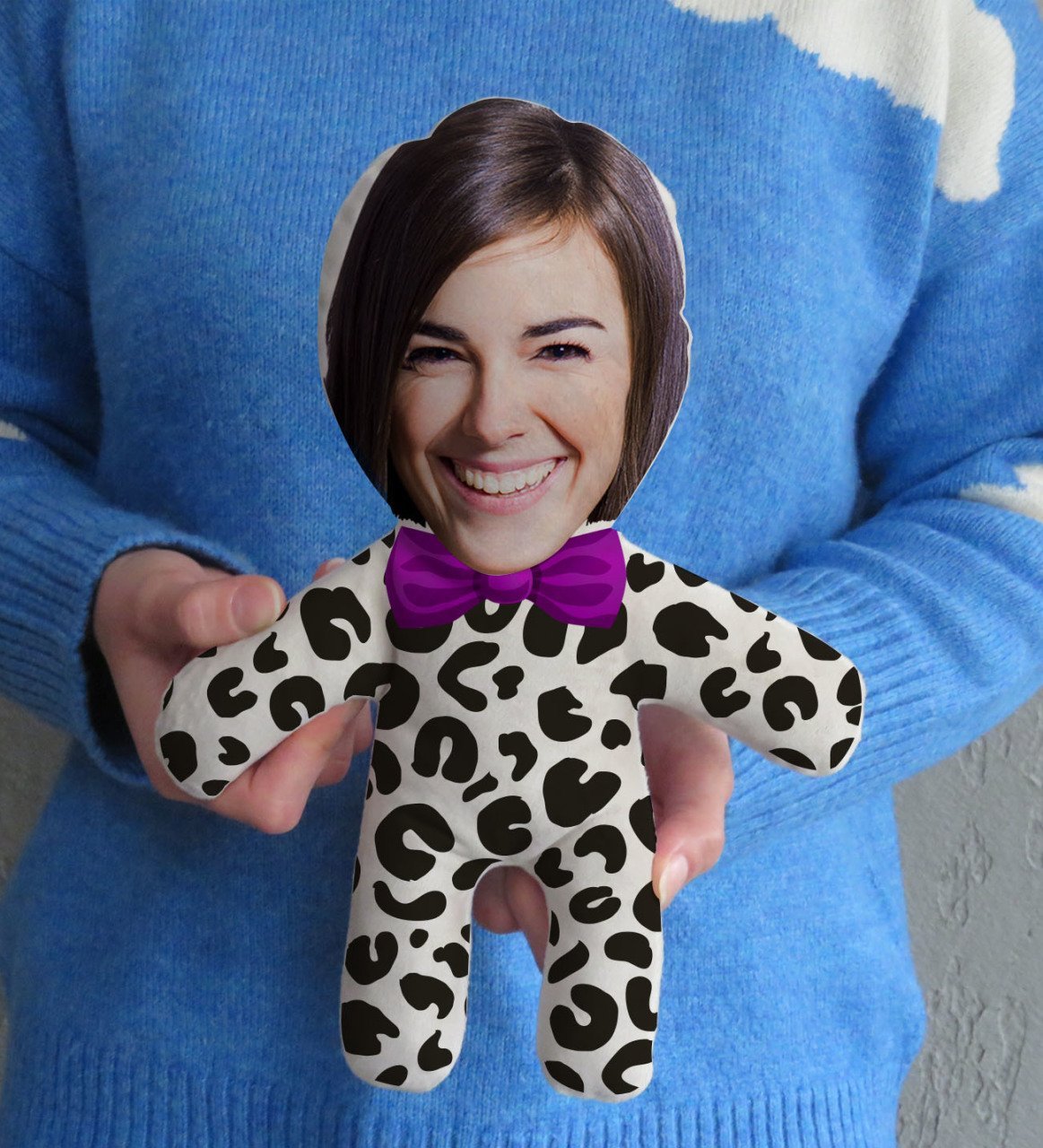 Kişiye Özel Eğlenceli Surat Bebek Yastık-17