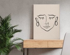 BK Home Minimalist Art Tasarımlı Kanvas Tablo 50x70cm-4