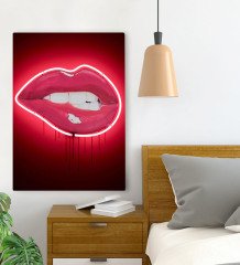 BK Gift Yatak Odası Konseptli Kanvas Tablo 70x100cm-82