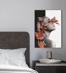 BK Gift Yatak Odası Konseptli Kanvas Tablo 30x50cm-83