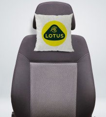 BK Gift Lotus Tasarımlı Kare Araç Koltuk Yastığı-1