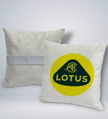 BK Gift Lotus Tasarımlı Kare Araç Koltuk Yastığı-1