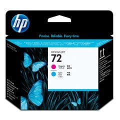 HP 72 Kırmızı ve Mavi Orijinal DesignJet Mürekkep Baskı Kafası (C9383A)