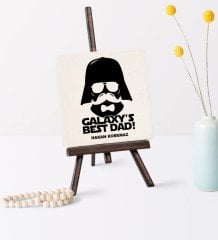 Babalar Gününe Özel Galaksinin En İyi Babası Şovaleli Doğal Taş - 2