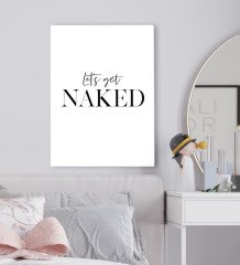 BK Gift Yatak Odası Konseptli Kanvas Tablo 50x70cm-84