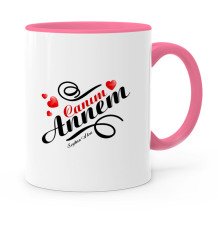 Kişiye Özel Canım Annem Pembe Kupa Bardak - 14