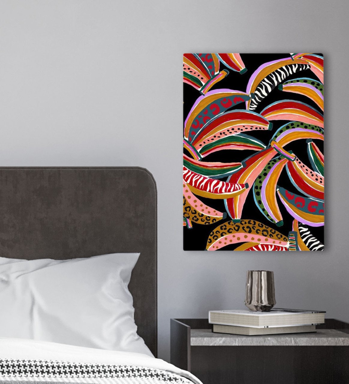 BK Gift Yatak Odası Konseptli Kanvas Tablo 30x50cm-85