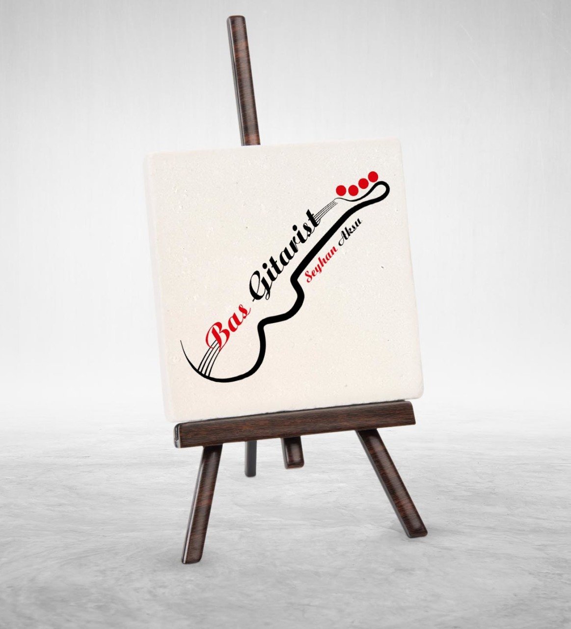 Kişiye Özel Mesleki Bas Gitarist Şovaleli Doğal Taş - 2