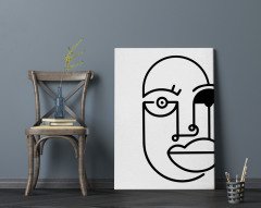 BK Home Picasso Style Tasarımlı Kanvas Tablo 70x100cm-3