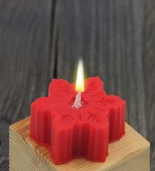 Yılbaşı Hediyesi BK Gift Kişiye Özel Yeni Yıl Tasarımlı Kırmızı Kupa Bardak ve Kırmızı Kar Tanesi Kokulu Mum Hediye Seti-6, Sevgiliye, Arkadaşa Hediye