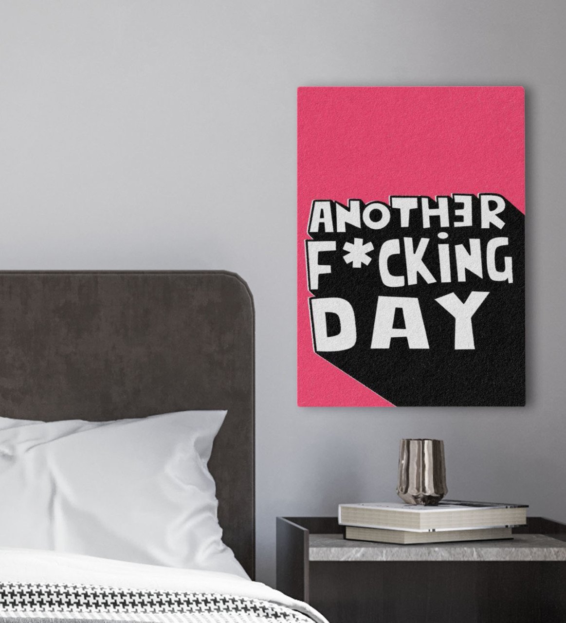 BK Gift Yatak Odası Konseptli Kanvas Tablo 30x50cm-89