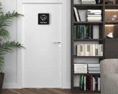 BK Home Mutfak Kapı Yönlendirme Levhası-1