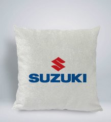 BK Gift Suzuki Tasarımlı Kare Araç Koltuk Yastığı-1