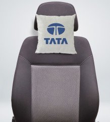 BK Gift Tata Tasarımlı Kare Araç Koltuk Yastığı-1