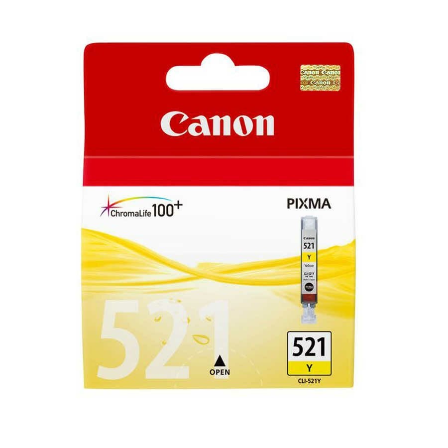 Canon CLI-521Y Sarı Orijinal Mürekkep Kartuş 2936B004