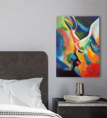 BK Gift Yatak Odası Konseptli Kanvas Tablo 30x50cm-91