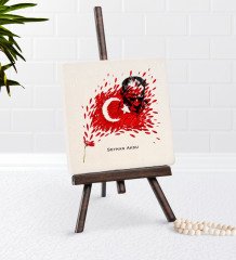 Kişiye Özel Atatürk Temalı Şovaleli Doğal Taş-3