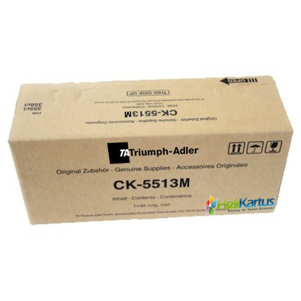 Triumph Adler CK-5513M Kırmızı Orjinal Toner / 355ci, 356ci (1T02VMBTA0) (T12017)