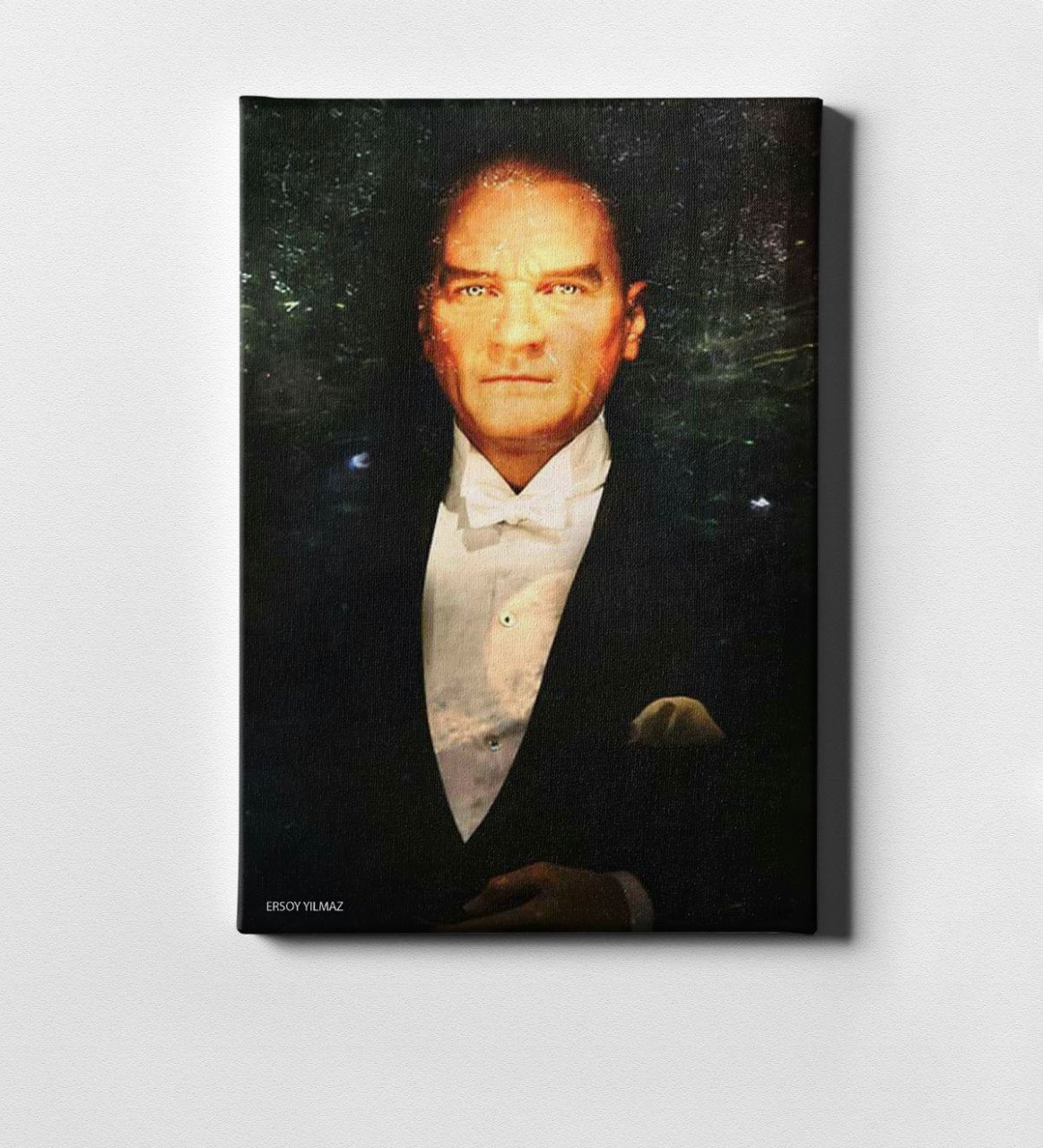 Kişiye Özel Atatürk Kanvas Tablo (50 x 70 cm.) 1